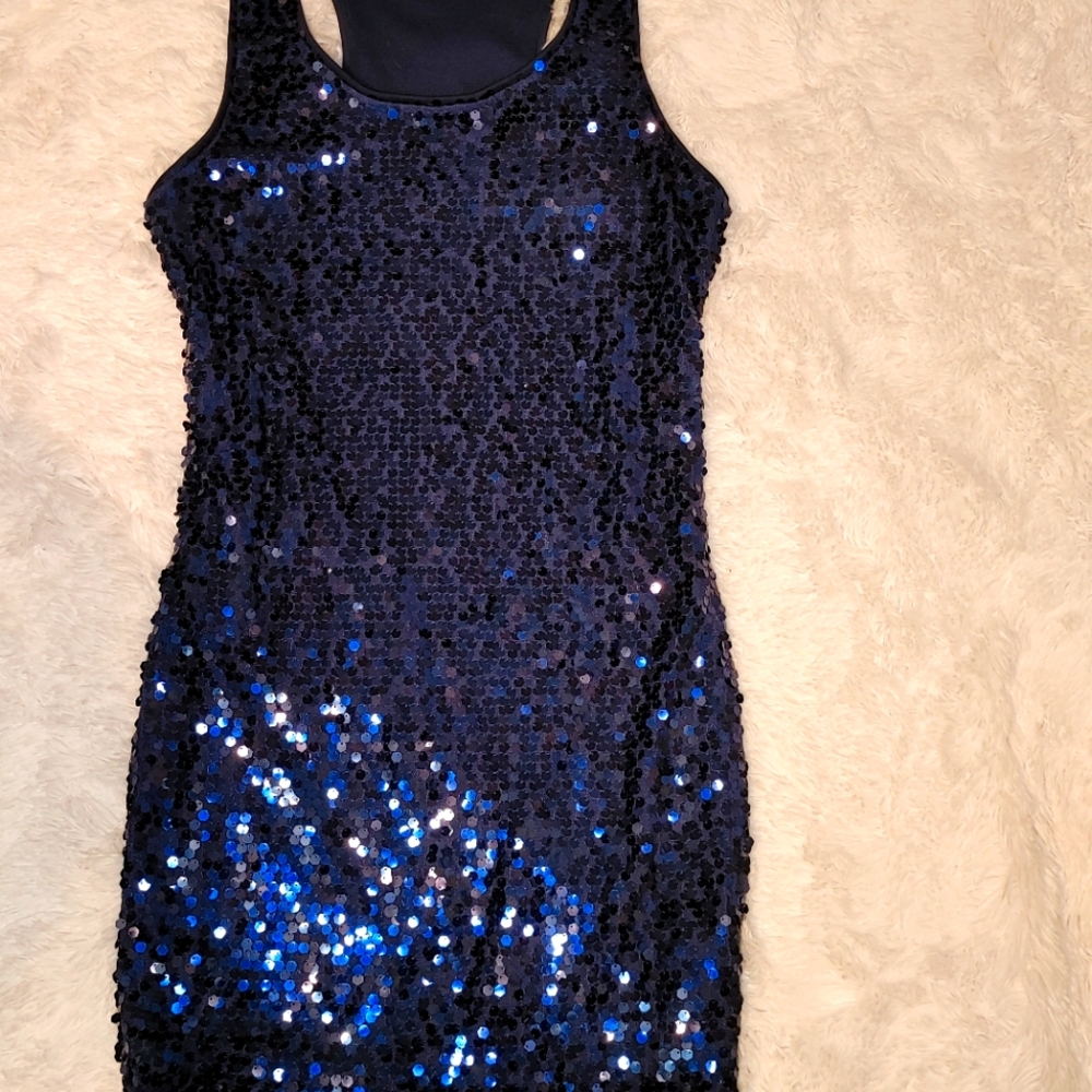 Forever 21 sequin shimmer cocktail dress